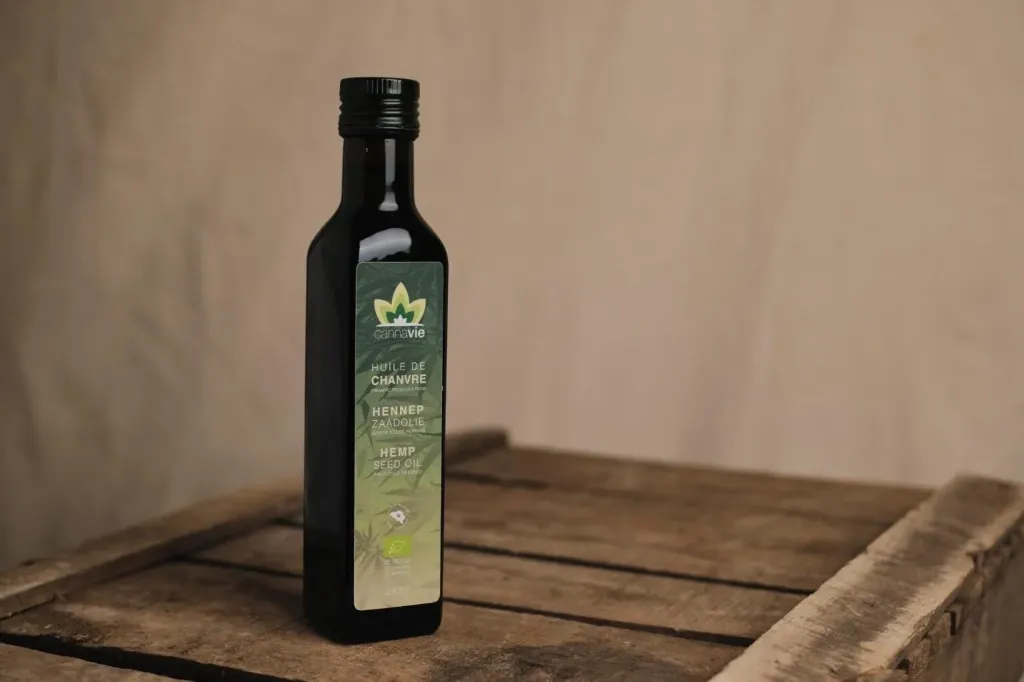 Huile de Chanvre Bio sans CBD (250ml)
