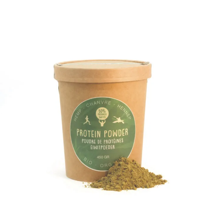 Poudre de protéines de Chanvre Bio (1 Kg)